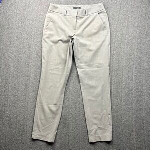 Tahari Dress Pants Men 30x29 Gray Slim Fit Flat Front Trousers M58Z0227